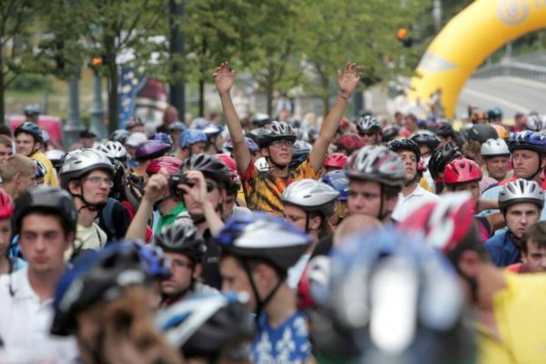 Sostinėje vyksta pirmasis "Velomaratonas"