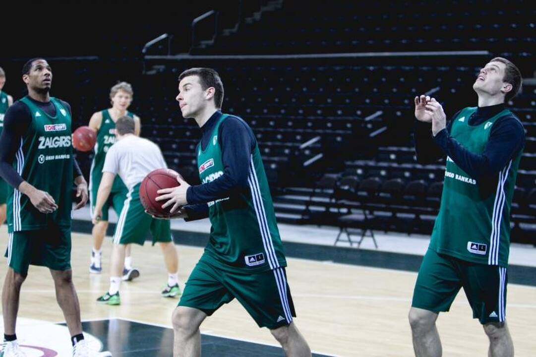 „Žalgiriui“ – dūris į paširdžius svarbios akistatos išvakarėse   