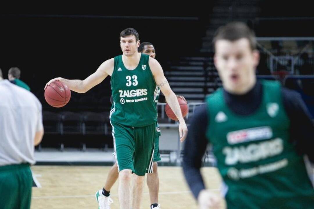 „Žalgiriui“ – dūris į paširdžius svarbios akistatos išvakarėse   