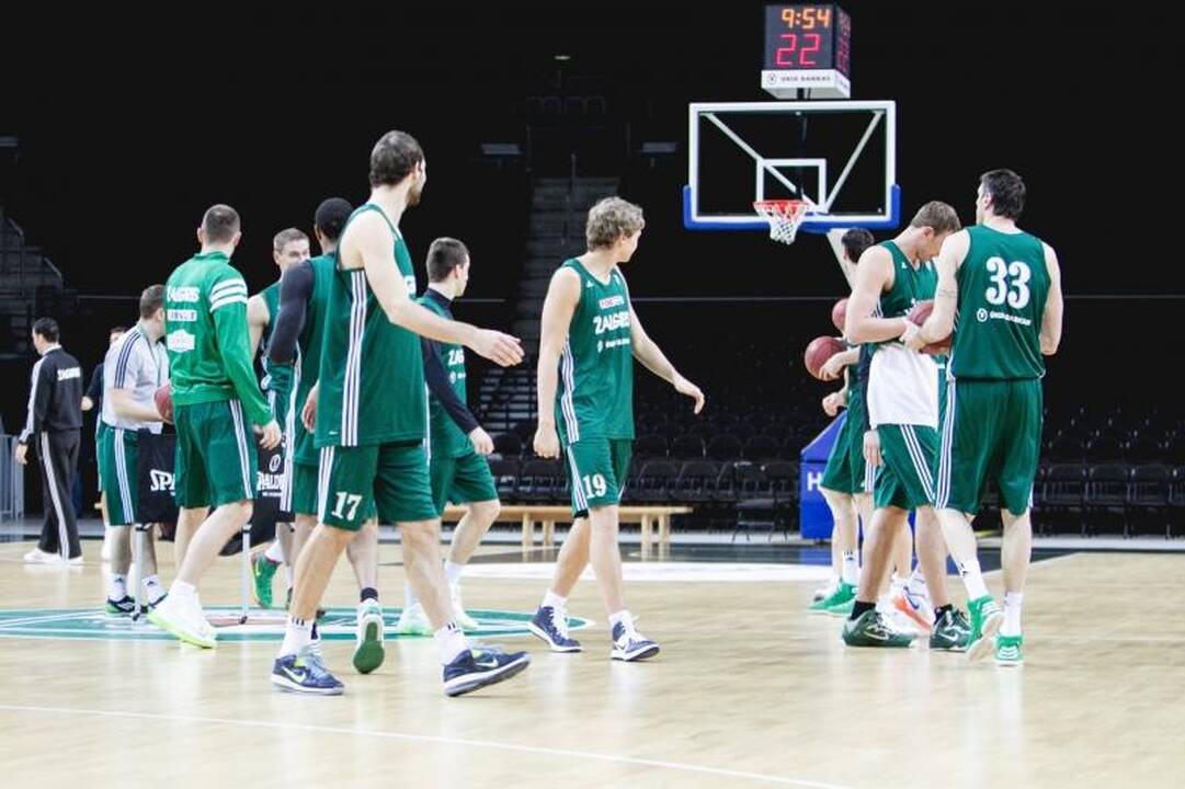 „Žalgiriui“ – dūris į paširdžius svarbios akistatos išvakarėse   