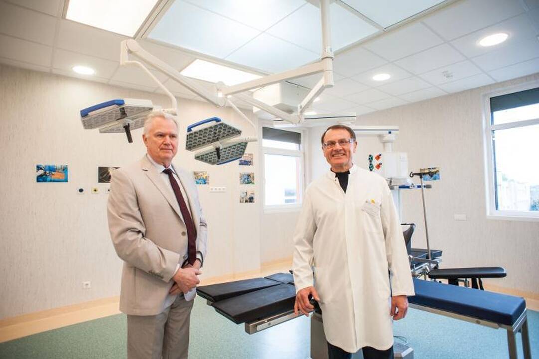 Kauno ligoninėje – milijoninės vertės operacinių skyrius