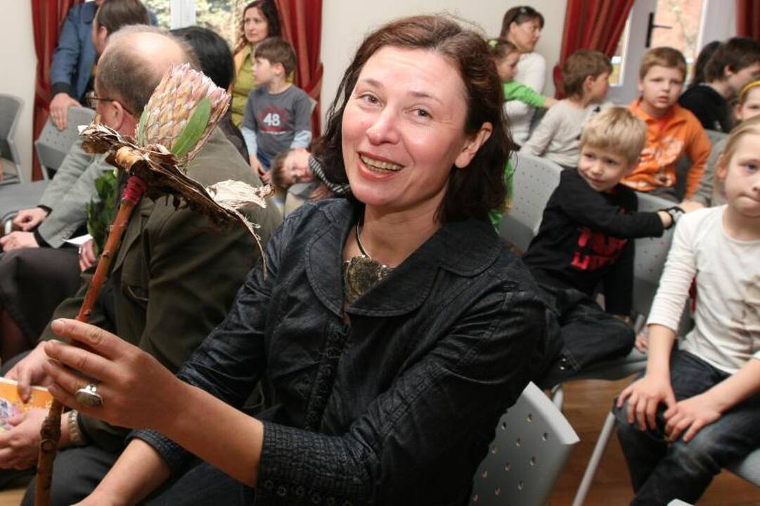 Vaikų kultūros savaitę Klaipėdoje – knygų paroda ir rašytojos dovana