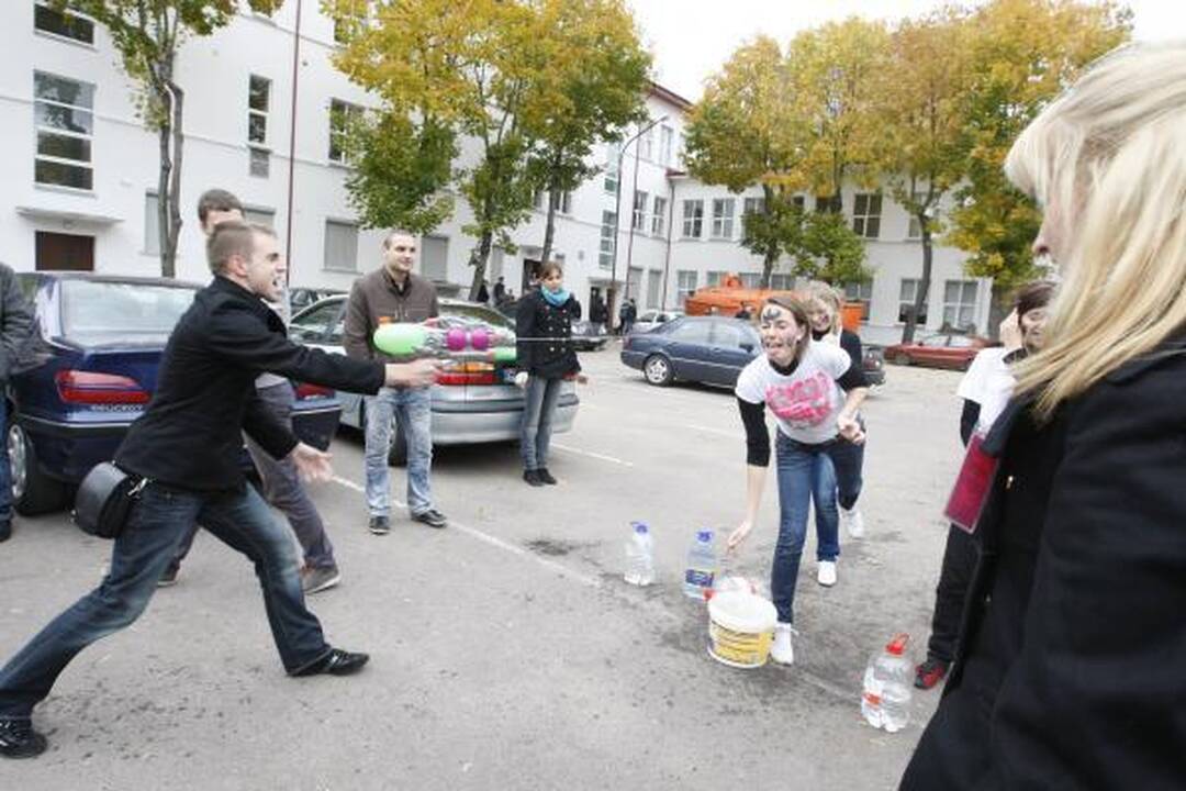 Būsimieji jūrininkai sulaukė krikšto