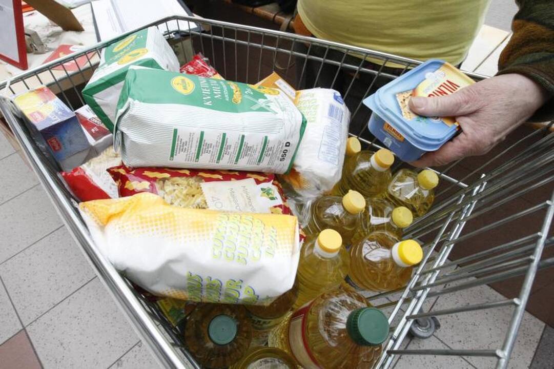 Klaipėdiečiai per akciją paaukojo maisto už 73 tūkst. litų 