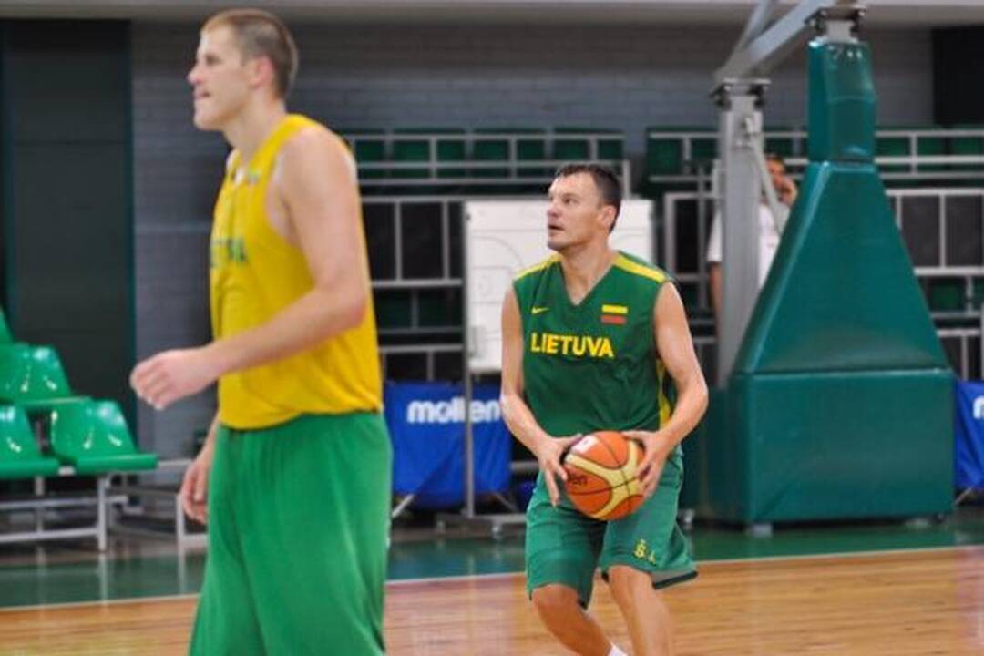 Š.Jasikevičius: prieš kitą varžovą mūsų tandemas su Jonu galėtų ir nesuveikti