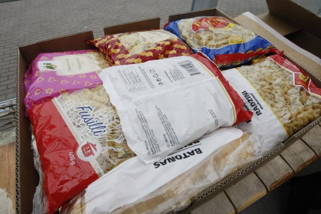 Klaipėdiečiai per akciją paaukojo maisto už 73 tūkst. litų 