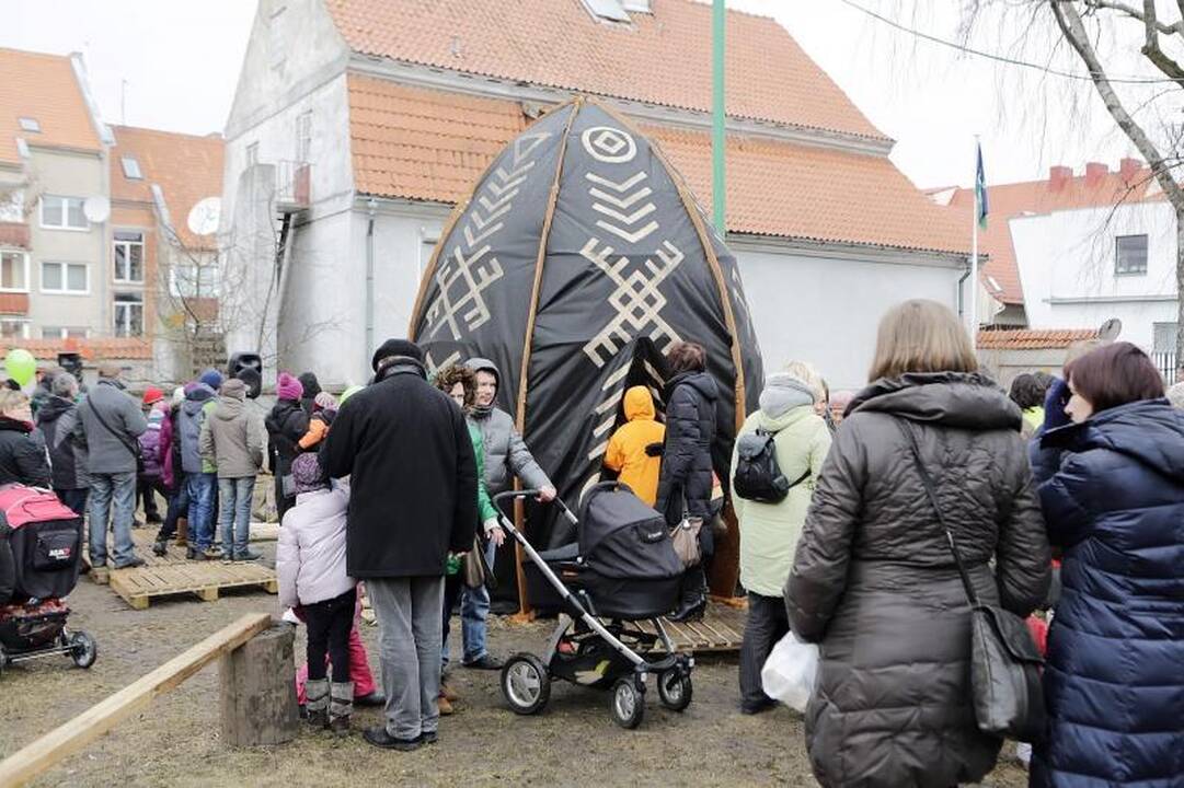 Atvelykis Klaipėdoje persipynė su amatų švente 