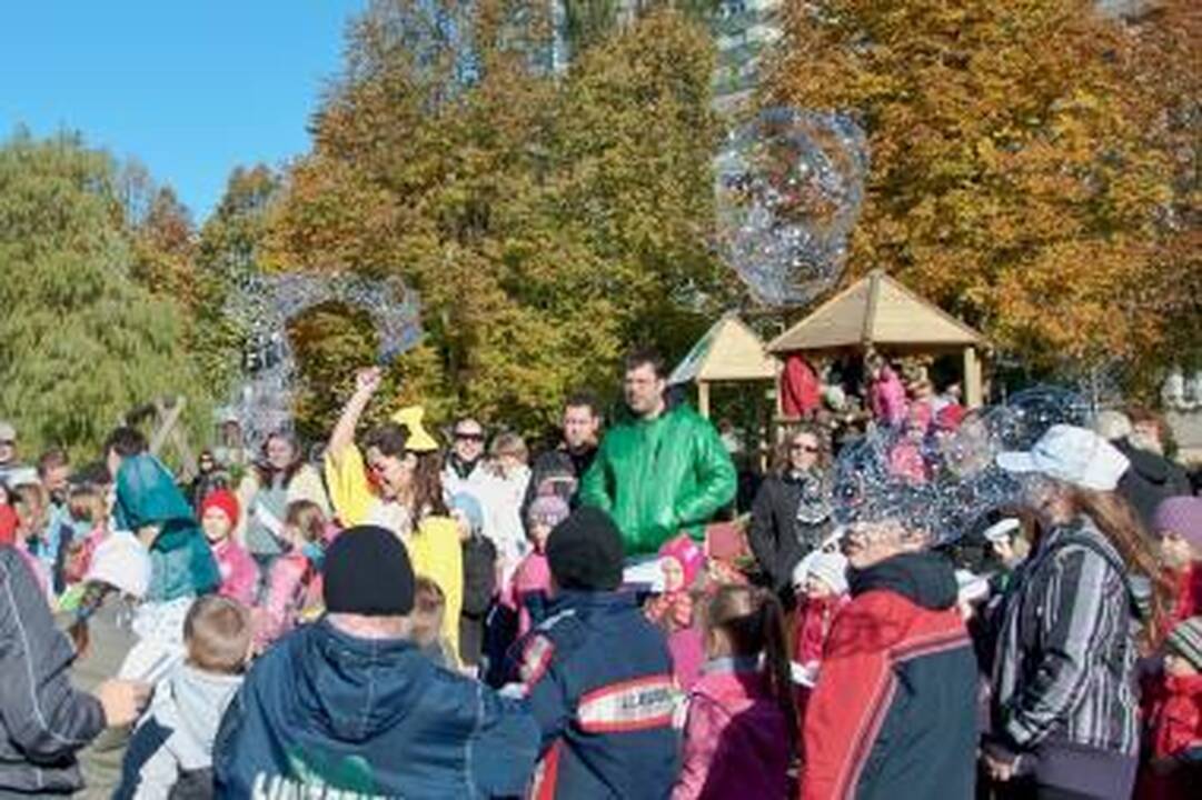 Klaipėdiečių kiemai virto švenčių estradomis 