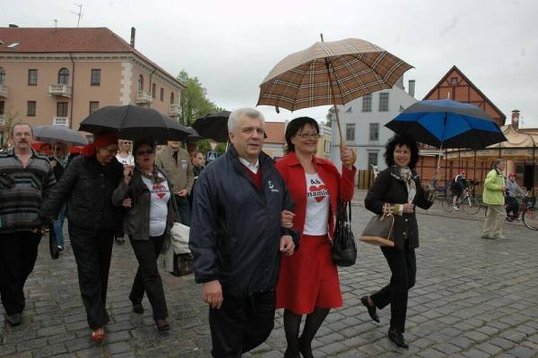 Į senamiestį klaipėdiečius sukvietė šventė