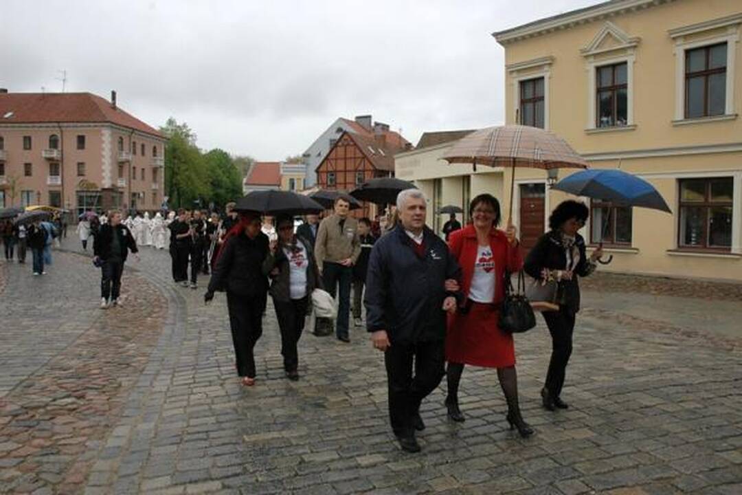 Į senamiestį klaipėdiečius sukvietė šventė