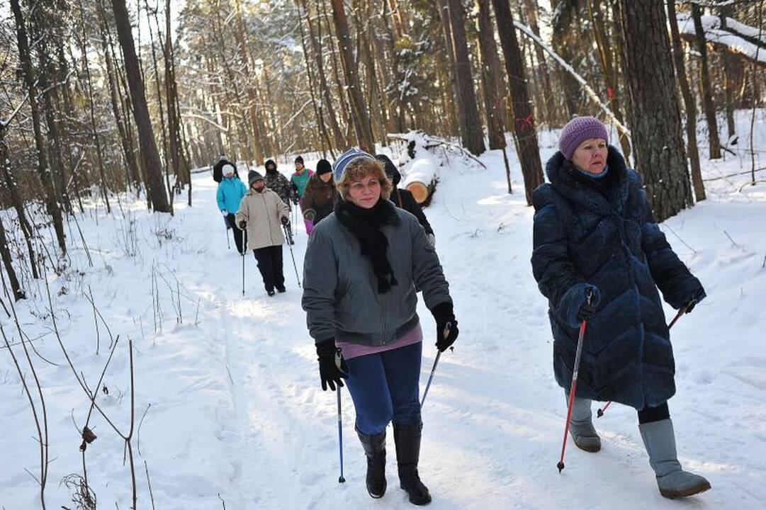 Panemunėje – šiaurietiško ėjimo žygeivių desantas