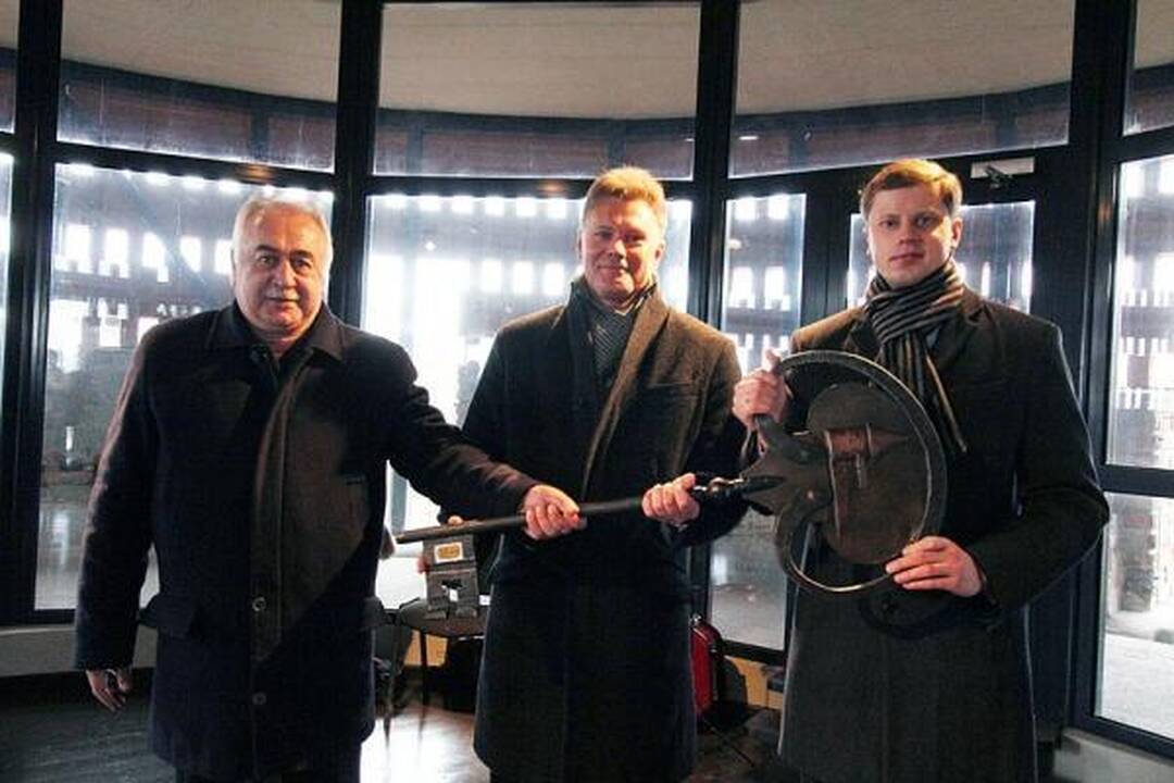 Restauratoriai perdavė miestui Kauno pilyje atliktus darbus