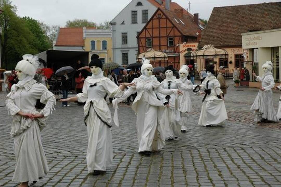 Į senamiestį klaipėdiečius sukvietė šventė