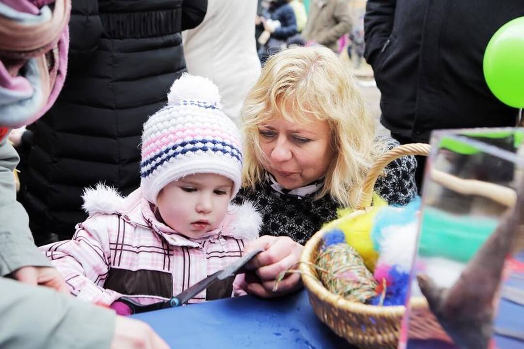 Atvelykis Klaipėdoje persipynė su amatų švente 