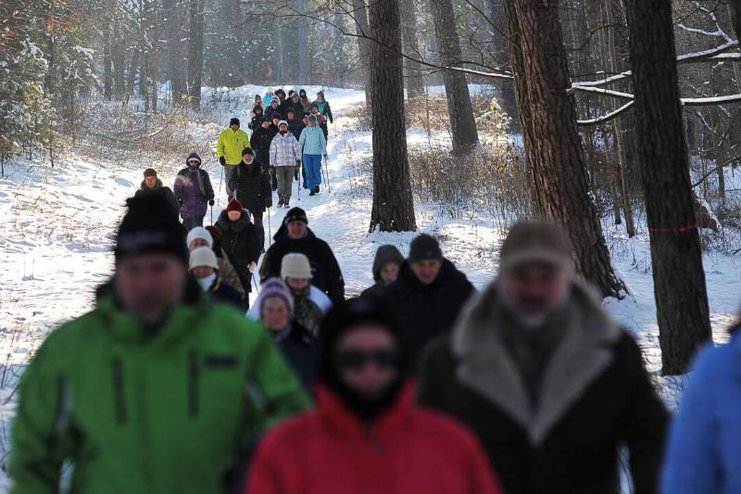 Panemunėje – šiaurietiško ėjimo žygeivių desantas