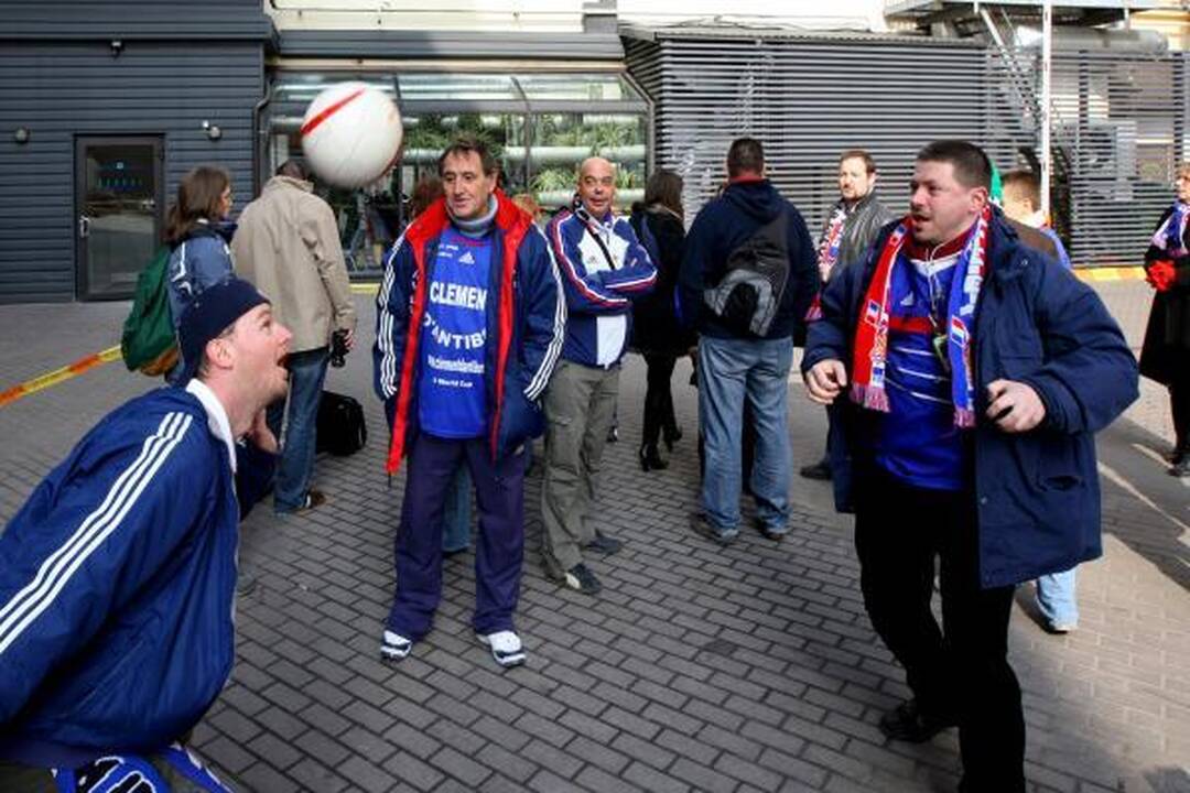 Į Kauną atvyko Prancūzijos futbolo rinktinė