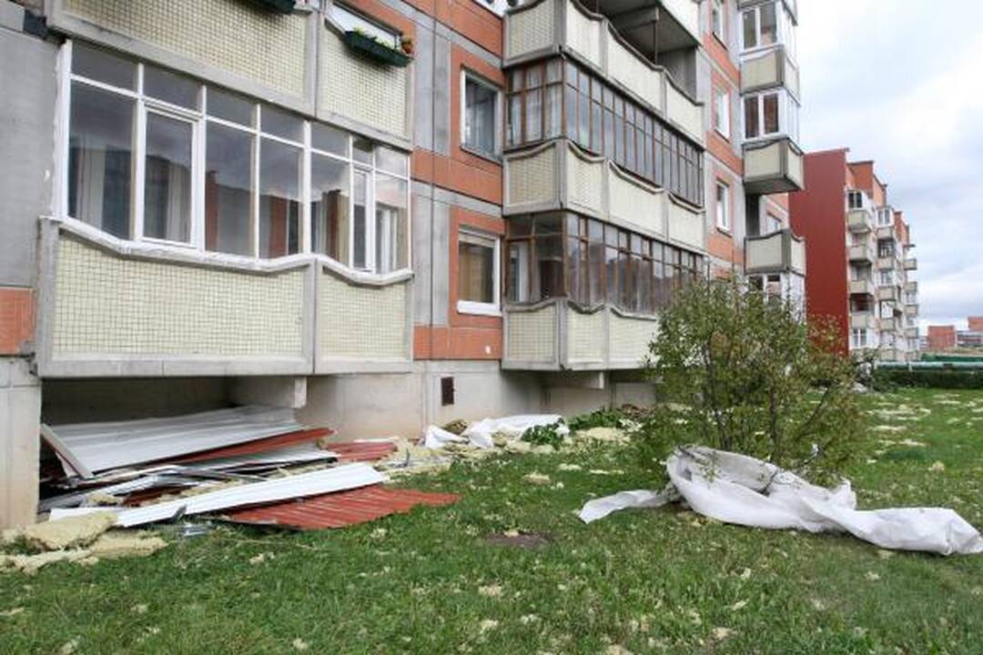 Sinoptikai: Klaipėdoje siautė labai smarki audra