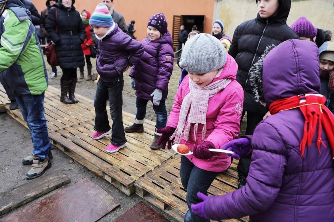 Atvelykis Klaipėdoje persipynė su amatų švente 