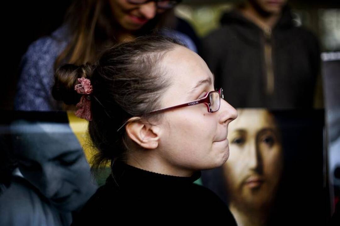 Protestuotojai: yra dalykų, kurių nevalia dergti niekam