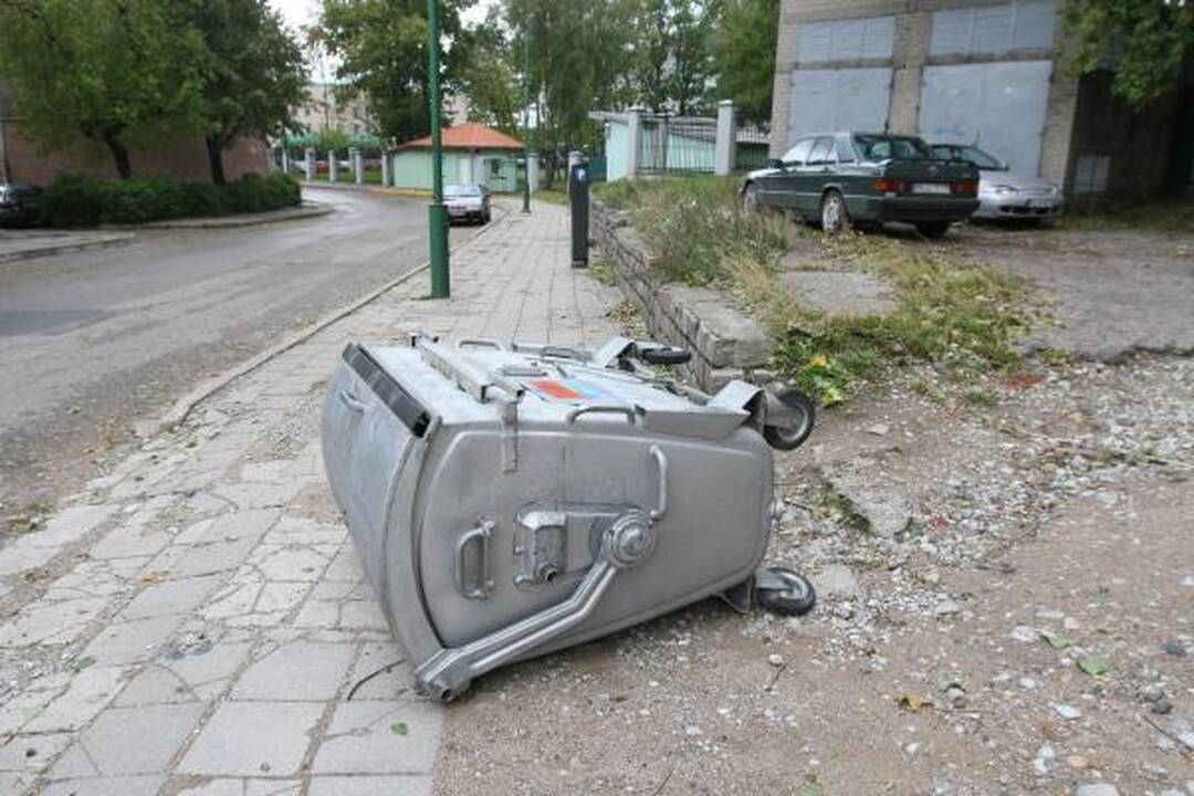 Sinoptikai: Klaipėdoje siautė labai smarki audra