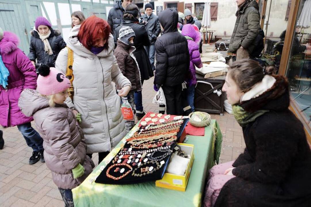 Atvelykis Klaipėdoje persipynė su amatų švente 