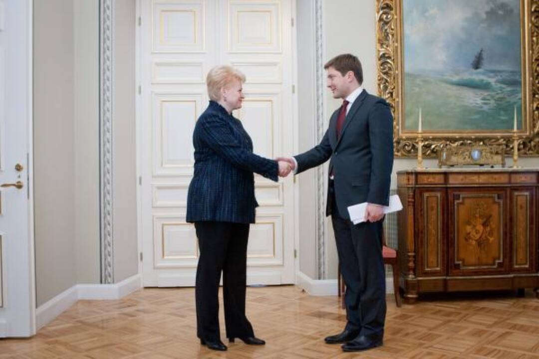 Prezidentė: dėl R.Žyliaus kandidatūros atsakomybė tenka premjerui