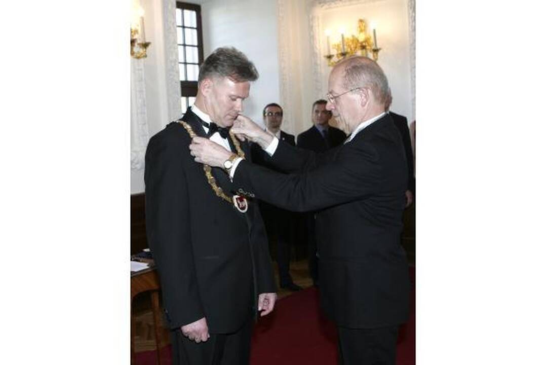 Kauno rotušėje inauguruotas naujasis Kauno meras R.Mikaitis (papildyta)