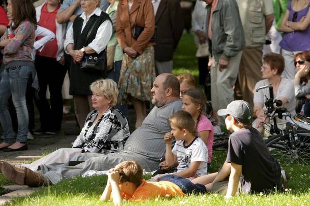 Festivalį "Operetė Kauno pilyje" atidarė vyrai