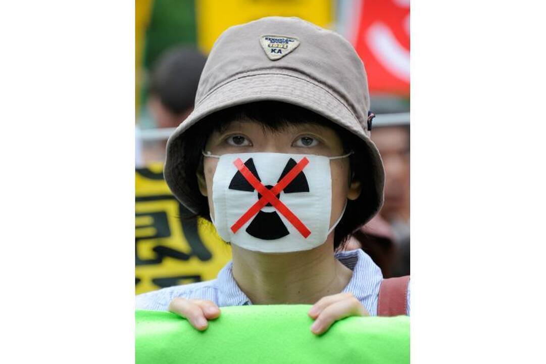 Japonijoje protestuojama prieš atominę energetiką