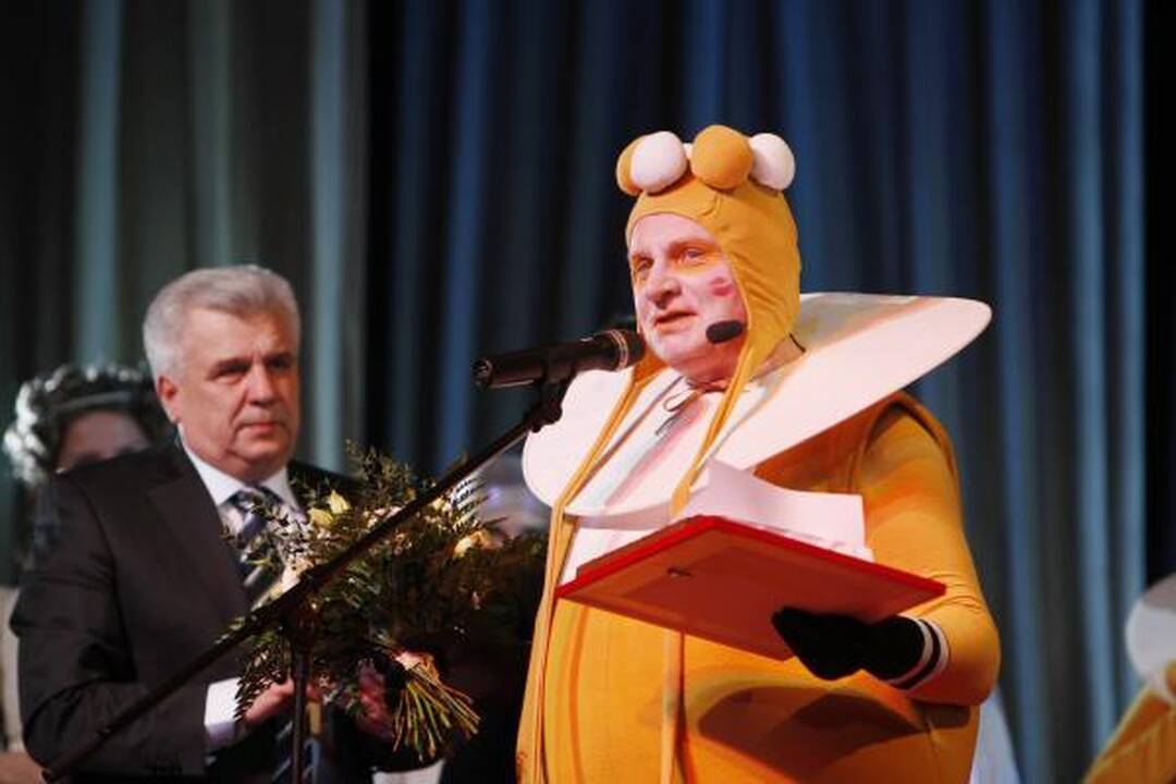 Trims Klaipėdos teatro kūrėjams įteiktos „Padėkos kaukės“