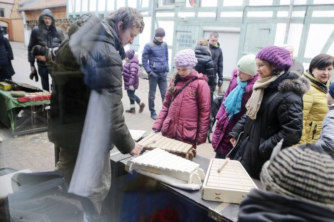 Atvelykis Klaipėdoje persipynė su amatų švente 