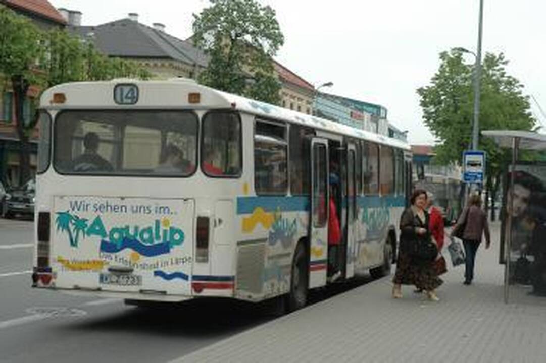 Vasarą nevažinės 7 maršruto autobusai