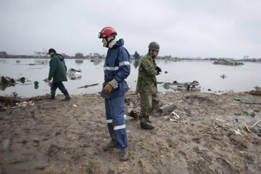 Japonijos katastrofa: žuvusiųjų skaičius priartėjo prie 18 tūkst.
