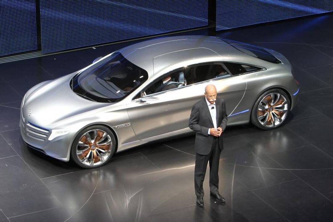 Frankfurto automobilių paroda: it iš kosmoso „Mercedes Benz F125“
