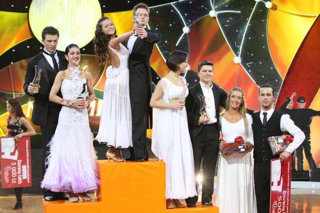 „Šok su manimi“ finale triumfavo D.Vaitiekūnas ir J.Žemaitytė