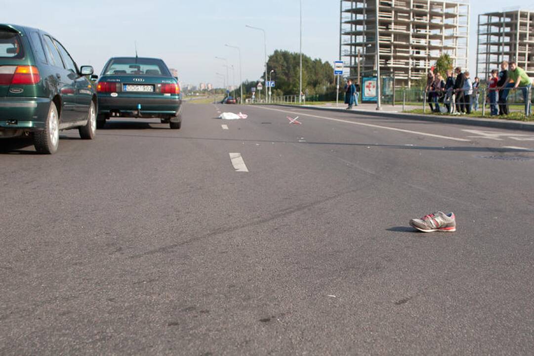 Per autoavariją Vilniuje žuvo 8-erių mergaitė (papildyta)