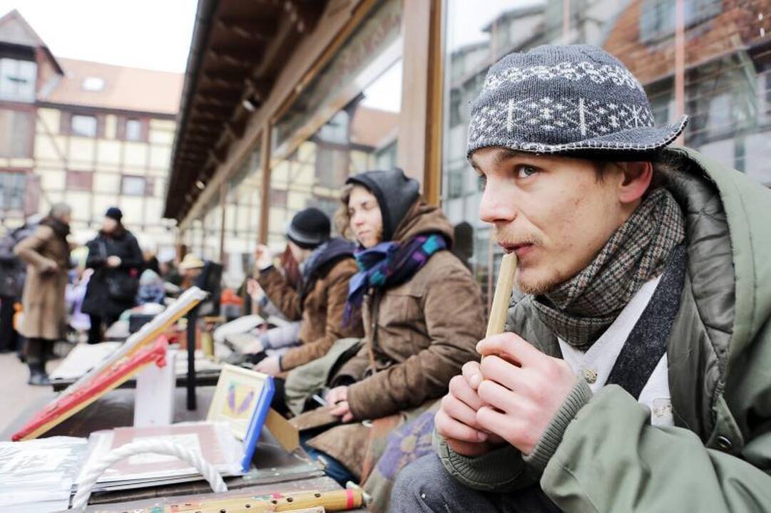 Atvelykis Klaipėdoje persipynė su amatų švente 