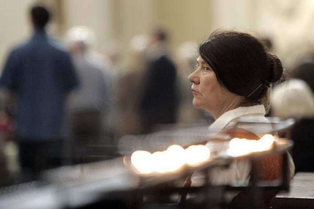 Arkikatedroje su A.Brazausku Lietuva atsisveikino malda