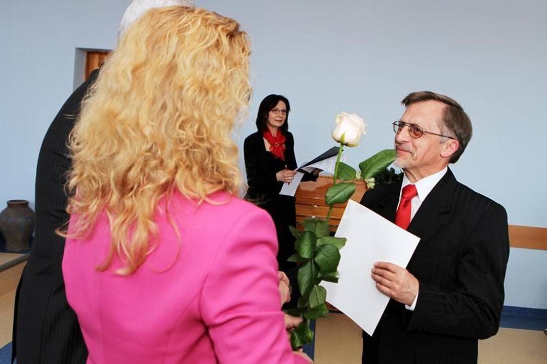 Profesinės šventės išvakarėse pagerbti Klaipėdos medikai 