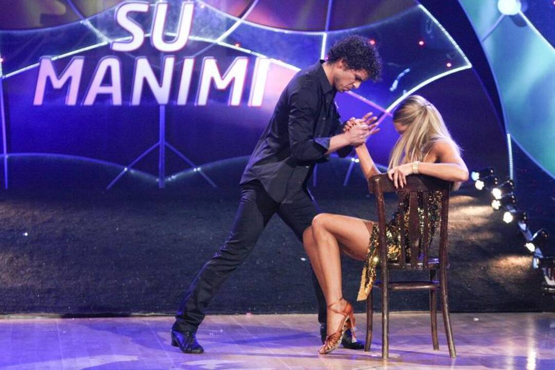 „Šok su manimi“ finale triumfavo D.Vaitiekūnas ir J.Žemaitytė
