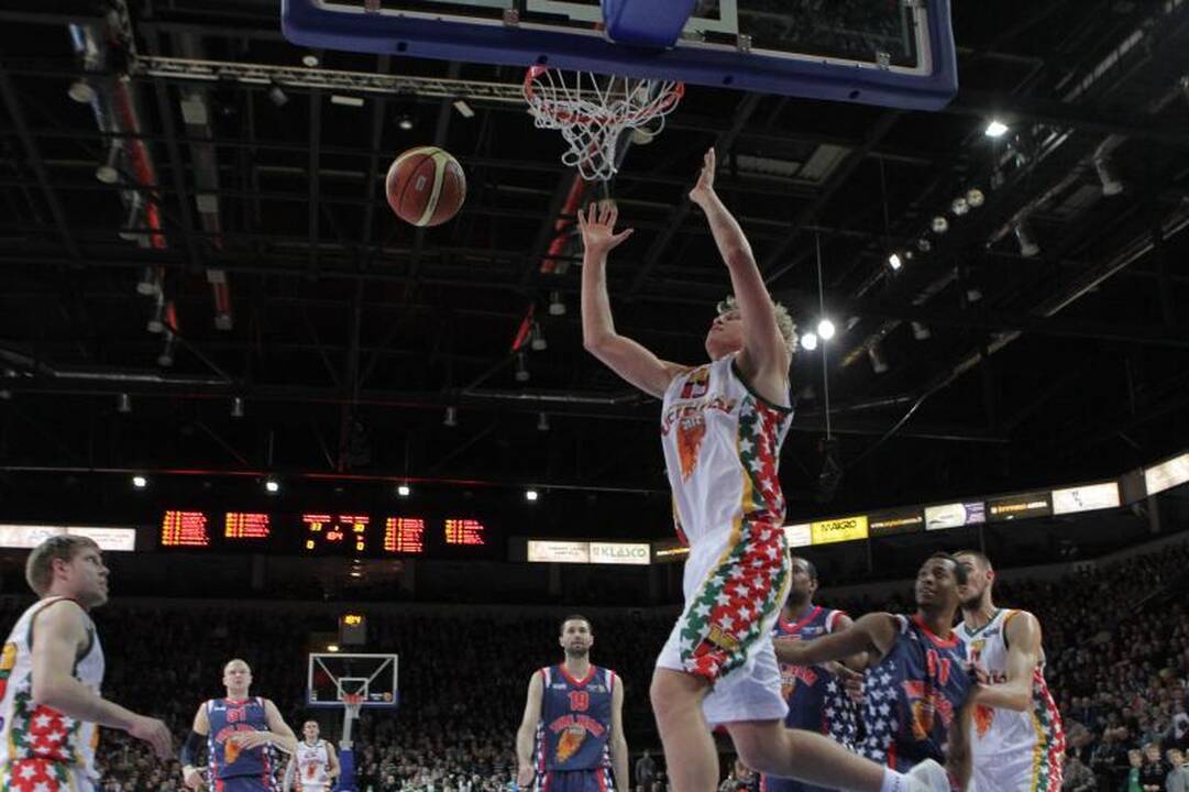 LKL Žvaigždžių diena: lietuviai – legionieriai 115:98