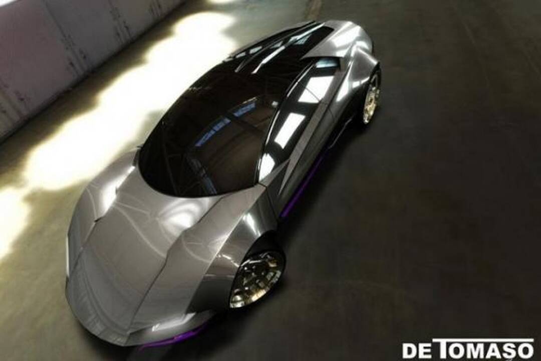 Superautomobilis "De Tomaso" grįžta?