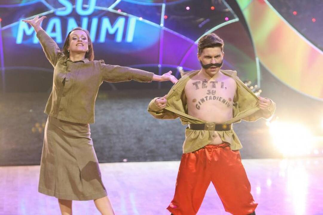 „Šok su manimi“ finale triumfavo D.Vaitiekūnas ir J.Žemaitytė