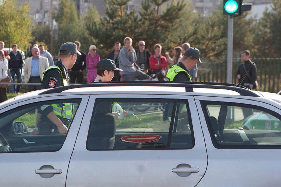 Per autoavariją Vilniuje žuvo 8-erių mergaitė (papildyta)