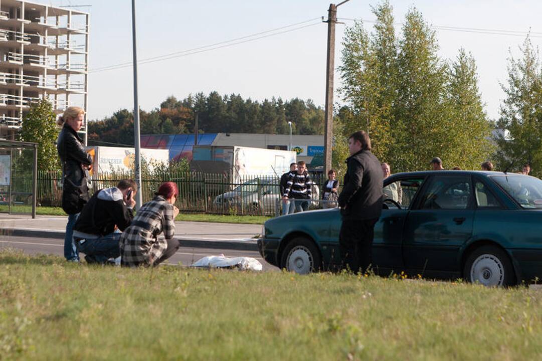 Per autoavariją Vilniuje žuvo 8-erių mergaitė (papildyta)