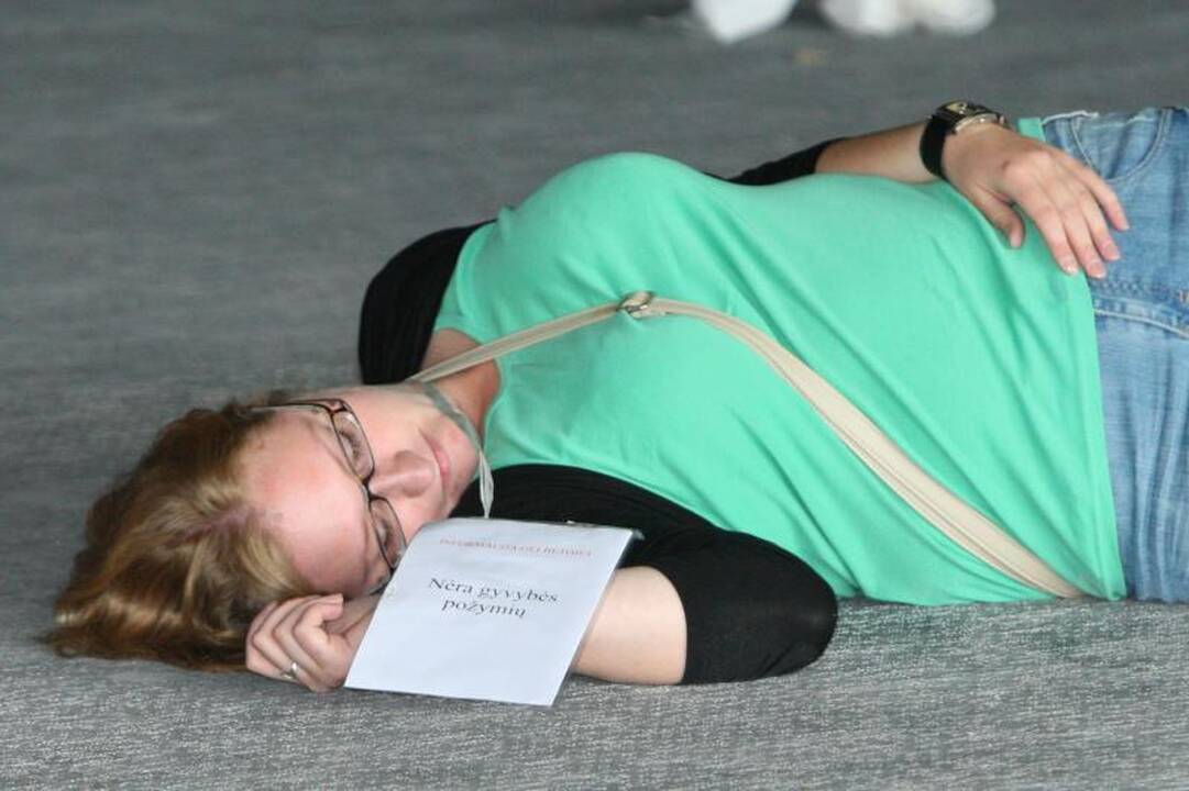 Pratybos arenoje: spec. tarnybos parodė, kad moka dirbti 