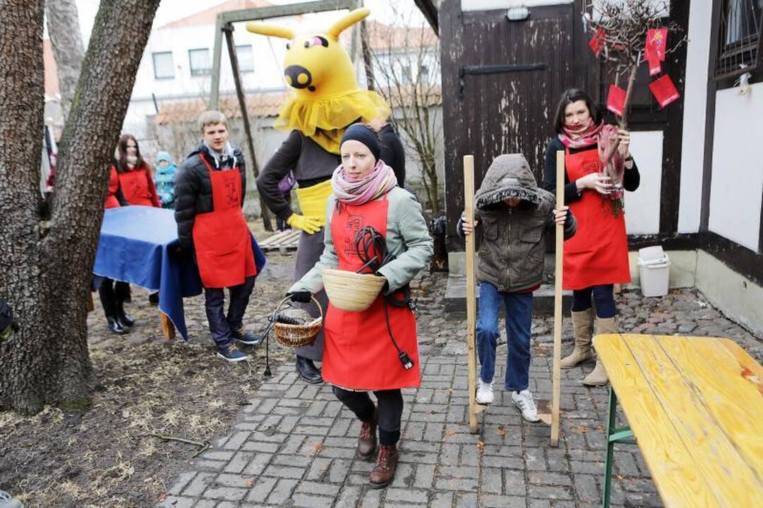 Atvelykis Klaipėdoje persipynė su amatų švente 