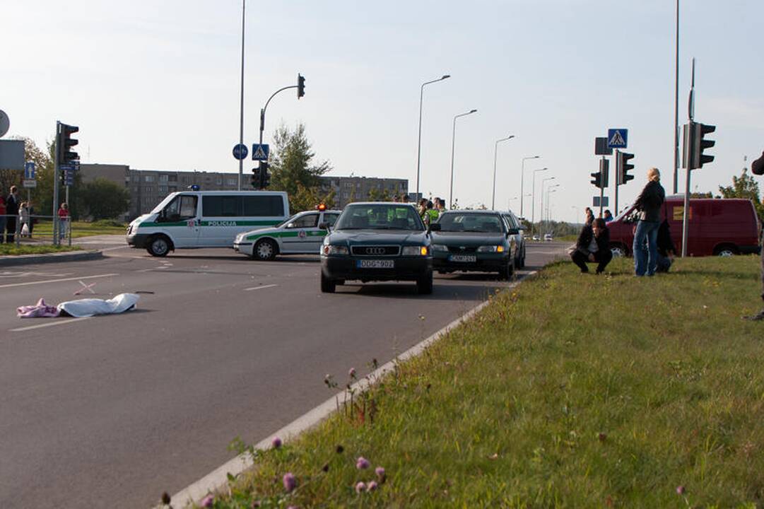 Per autoavariją Vilniuje žuvo 8-erių mergaitė (papildyta)