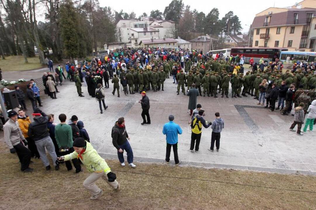 „Gyvybės ir mirties kelią“ atkartojo tūkstančiai bėgikų