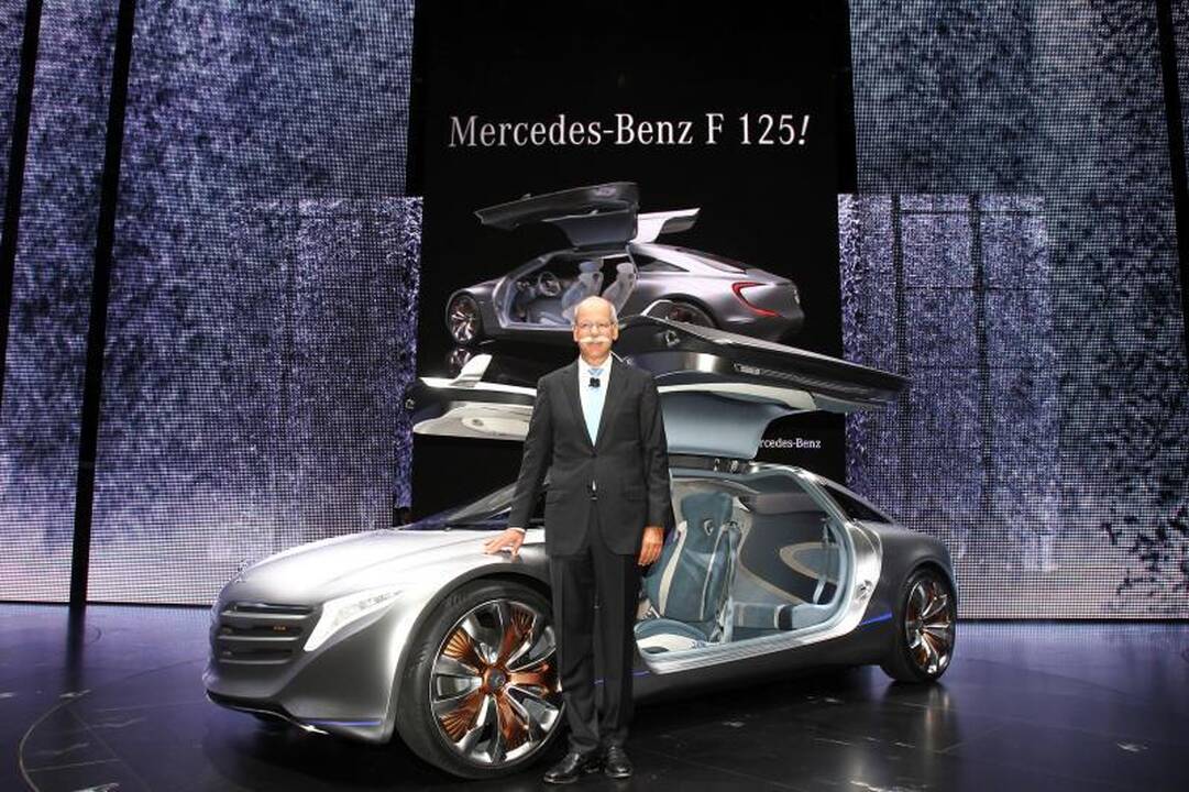 Frankfurto automobilių paroda: it iš kosmoso „Mercedes Benz F125“